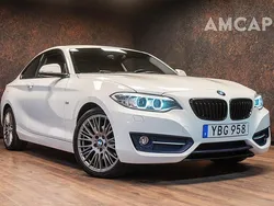 Vit Begagnad 2015 BMW 220 Sportkupé | 199 500 kr (Superpris)