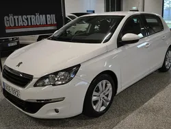 Vit Begagnad 2016 Peugeot 308 Active Halvkombi | 95 000 kr (Bra pris)
