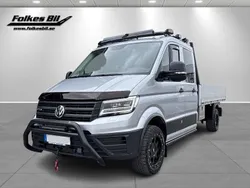 Ljusgrå (reflexsilver metallic) Begagnad 2024 VW Crafter SE Van | 799 000 kr (Dyr)