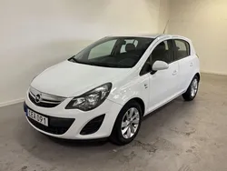 Vit Begagnad 2014 Opel Corsa Halvkombi | 89 900 kr (Marknadspris)
