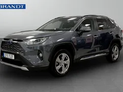 Mörkgrå (grå) Begagnad 2021 Toyota RAV4 Hybrid Executive SUV | 369 900 kr (Marknadspris)