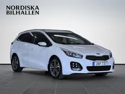 Vit Begagnad 2018 Kia Ceed Sportswagon GT-Line Kombi | 129 795 kr (Bra pris)