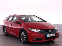 Röd Begagnad 2014 Honda Civic Kombi | 95 000 kr (Bra pris)