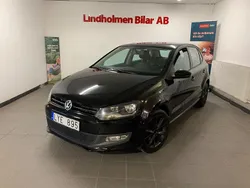 Svart Begagnad 2012 VW Polo Halvkombi | 58 900 kr (Bra pris)