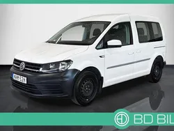 Vit Begagnad 2019 VW Caddy Life Minibuss | 189 900 kr (Dyr)