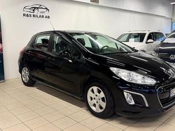 Svart Begagnad 2012 Peugeot 308 Halvkombi | 59 900 kr (Lite dyr)