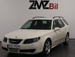 Vit Begagnad 2008 Saab 9-5 Linear Kombi | 44 900 kr (Dyr)