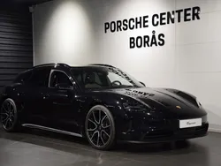 Svart Ny 2025 Porsche Taycan 4S Sport Turismo Sedan | 1 545 000 kr