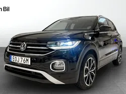 Svart Begagnad 2020 VW T-Cross Comfortline SUV | 224 900 kr (Marknadspris)