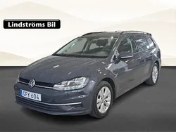 Grå Begagnad 2018 VW Golf VII Kombi | 159 900 kr (Marknadspris)