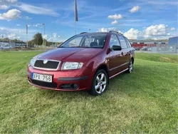 Röd Begagnad 2006 Skoda Fabia Kombi | 11 500 kr (Marknadspris)