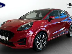 Röd (red) Begagnad 2022 Ford Puma ST-Line SUV | 199 900 kr (Bra pris)