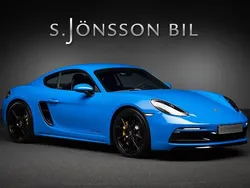 Blå Begagnad 2023 Porsche 718 Cayman GTS Sportkupé | 1 079 000 kr