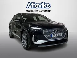 Mytsvart metallic Begagnad 2022 Audi Q4 e-tron S-Line SUV | 379 900 kr (Marknadspris)