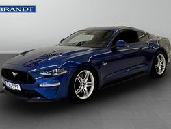 Blå Begagnad 2018 Ford Mustang GT Fastback Sportkupé | 399 900 kr (Dyr)