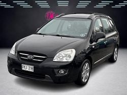 Svart Begagnad 2007 Kia Carens Minibuss | 34 900 kr (Marknadspris)