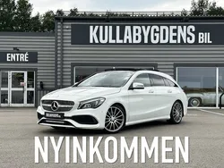 Vit Begagnad 2016 Mercedes CLA220 Shooting Brake AMG Kombi | 239 000 kr