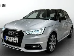 Silver Begagnad 2017 Audi A1 Sportback Admired Halvkombi | 139 000 kr (Marknadspris)