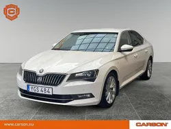 Vit Begagnad 2016 Skoda Superb LAURIN & KLEMENT Halvkombi | 169 900 kr (Bra pris)