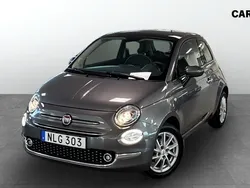 Grå Begagnad 2017 Fiat 500 Lounge Halvkombi | 99 900 kr (Marknadspris)
