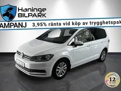 Vit Begagnad 2017 VW Touran Minibuss | 224 900 kr (Lite dyr)