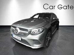 Grå Begagnad 2018 Mercedes GLC350 AMG line Sportkupé | 359 900 kr (Lite dyr)