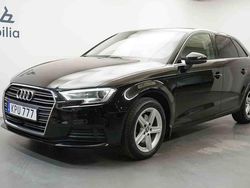 Svart Begagnad 2017 Audi A3 Sportback Halvkombi | 139 900 kr