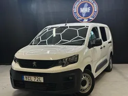 Vit Begagnad 2021 Peugeot Partner Minibuss | 229 800 kr