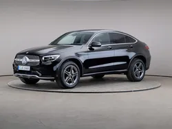 Svart Begagnad 2020 Mercedes GLC300 AMG Sportkupé | 419 000 kr