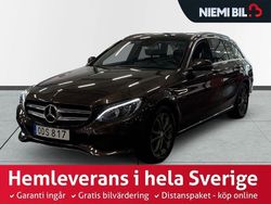 Mörkbrun Begagnad 2016 Mercedes C220 Avantgarde Kombi | 184 900 kr (Lite dyr)