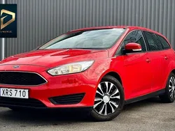 Röd Begagnad 2016 Ford Focus Kombi | 69 900 kr (Marknadspris)