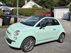 Grön Begagnad 2015 Fiat 500 Lounge Halvkombi | 90 000 kr (Lite dyr)