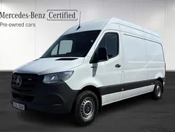 Vit (white) Begagnad 2020 Mercedes E-Sprinter Van | 343 625 kr (Dyr)