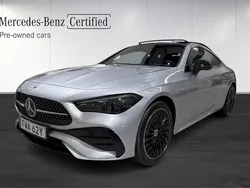 Silver Begagnad 2024 Mercedes CLE300 AMG Line Premium Sportkupé | 629 900 kr