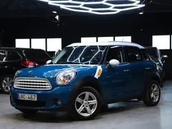 Blå Begagnad 2011 Mini Cooper D Countryman Pepper SUV | 89 900 kr (Marknadspris)