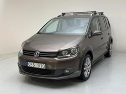 Brun Begagnad 2014 VW Touran Minibuss | 99 000 kr