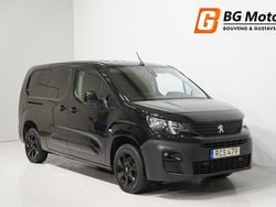 Svart Begagnad 2021 Peugeot Partner Minibuss | 169 900 kr (Bra pris)