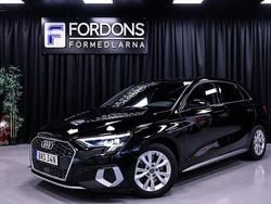 Svart Begagnad 2020 Audi A3 Sportback Advanced Halvkombi | 229 900 kr (Marknadspris)