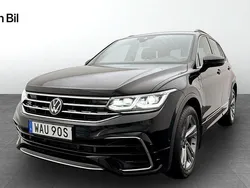 Svart Begagnad 2023 VW Tiguan R-line SUV | 399 900 kr (Marknadspris)