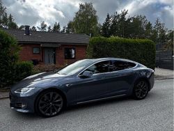 Grå Begagnad 2021 Tesla Model S Halvkombi | 439 500 kr (Lite dyr)
