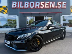Svart Begagnad 2015 Mercedes C300 AMG line Sportkupé | 299 000 kr (Marknadspris)