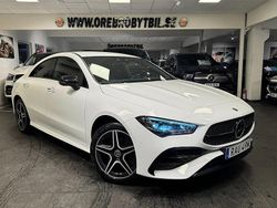 Vit Begagnad 2023 Mercedes CLA250e AMG Sedan | 374 900 kr (Marknadspris)