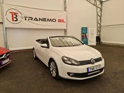 Vit Begagnad 2012 VW Golf Cabriolet Cab | 139 000 kr