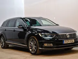 Svart Begagnad 2016 VW Passat GT Kombi | 124 900 kr (Marknadspris)