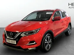 Röd (red) Begagnad 2019 Nissan Qashqai SUV | 189 900 kr (Marknadspris)