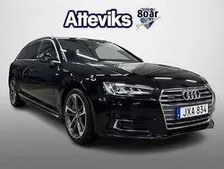 Svart Begagnad 2017 Audi A4 Sport Kombi | 169 900 kr (Marknadspris)