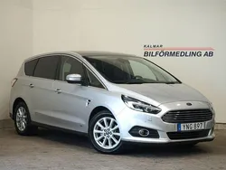 Grå Begagnad 2017 Ford S-MAX Business Edition Minibuss | 199 900 kr (Marknadspris)