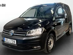 Svart (deep black perleffek) Begagnad 2020 VW Caddy Minibuss | 189 900 kr (Marknadspris)