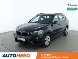 Svart Begagnad 2016 BMW X1 Sport Line SUV | 163 000 kr (Marknadspris)