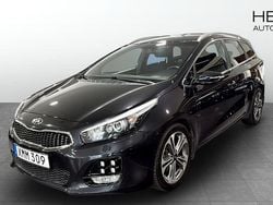 Svart metallic Begagnad 2016 Kia Ceed Sportswagon GT-Line Kombi | 129 900 kr (Marknadspris)